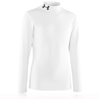 Under Armour Junior ColdGear Fitted Mock Neck Long Sleeve Compression Top