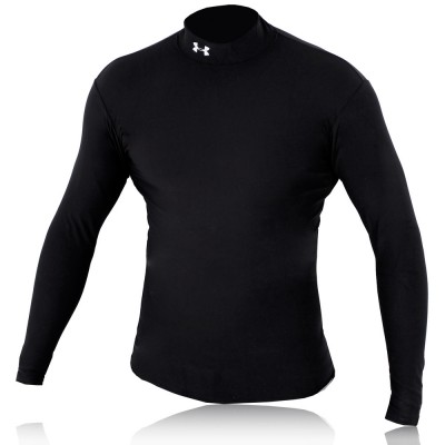 Under Armour Boys Coldgear Long Sleeve Mock neck Top picture 1