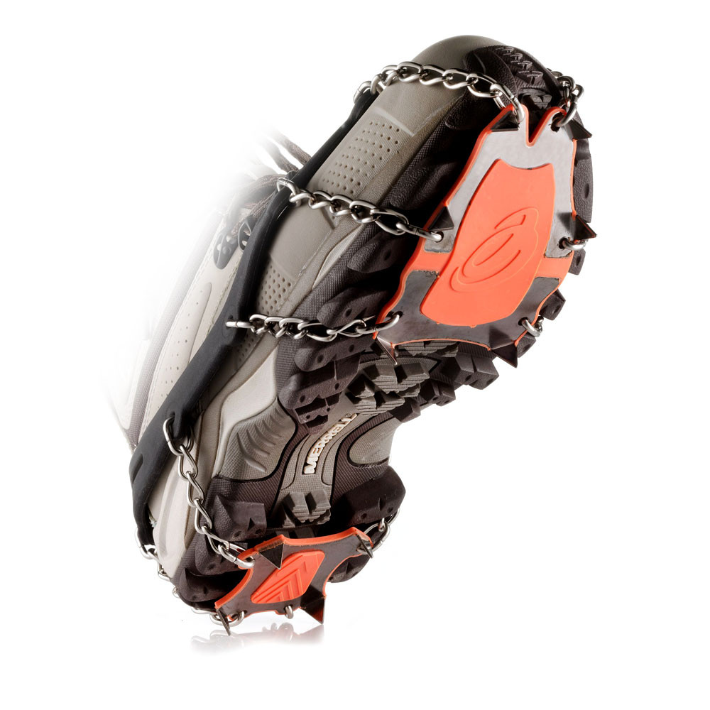 Yaktrax XTR Mens Womens Orange Snow Trail Outdoors Boots Shoes Ice